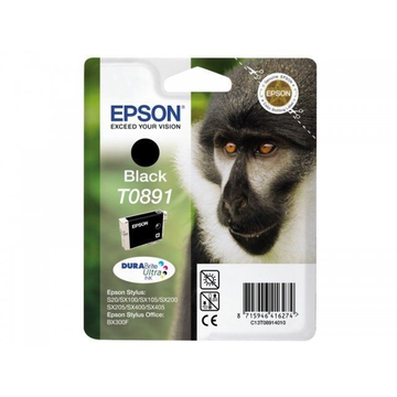 Epson T0891 inktpatroon zwart lage capaciteit (Origineel) 6,1 ml 