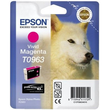 Epson T0963 inktpatroon vivid magenta (Origineel) 11,7 ml 