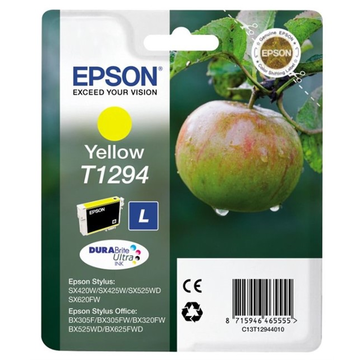 Epson T1294 inktpatroon geel, hoge capaciteit (Origineel) 7,3 ml 616 pag 