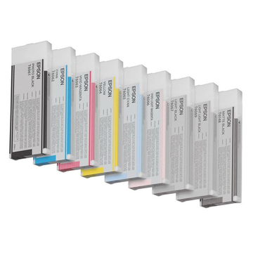 Epson T6067 inktpatroon licht zwart, hoge capaciteit (Origineel) 235,6 ml 