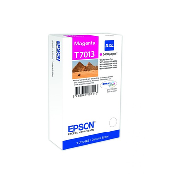 Epson T7013 inktpatroon magenta superhoog volume (Origineel) 35,5 ml 3400 pag 
