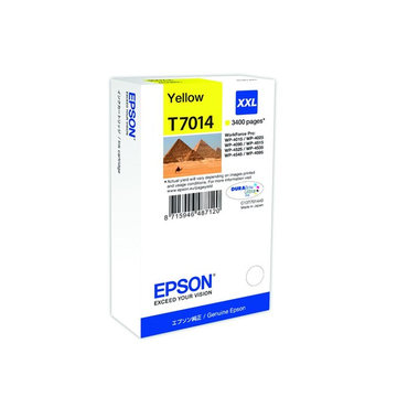 Epson T7014 inktpatroon geel superhoog volume (Origineel) 35,5 ml 3400 pag 