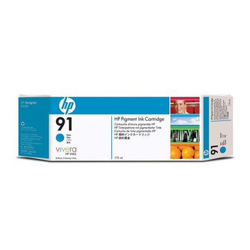 HP 91 (C9467A) inktpatroon cyaan (Origineel) 827,8 ml 