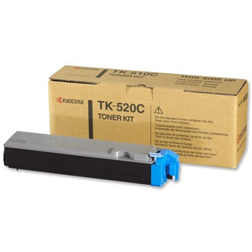 Kyocera TK520C toner cyaan (Origineel) 4000 pag 