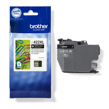 Brother LC-422XLBK inktcartridge zwart hoog volume (origineel) 3000 pag 