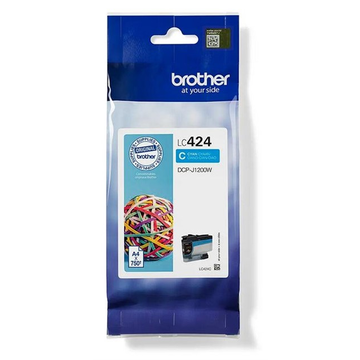 Brother LC424C inktpatroon (Origineel) 750 pag 