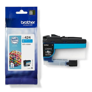 Brother LC424C inktpatroon (Origineel) 750 pag 