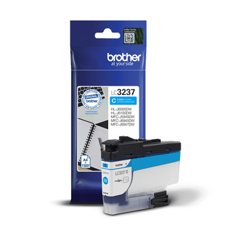 Brother LC3237C inktpatroon cyaan (Origineel) 1500 pag 