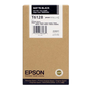 Epson T6128 inktpatroon mat zwart, hoge capaciteit (Origineel) 220,0 ml 