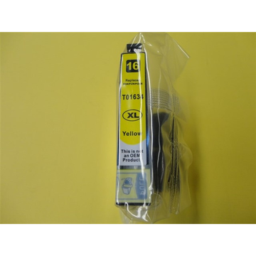 Epson 16 XL (T1634) inktpatroon geel hoge capaciteit (Huismerk) 13 ml 