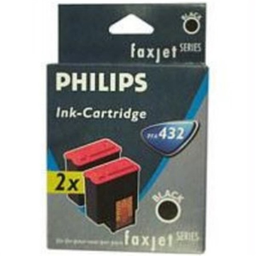 Philips PFA432 inktpatroon zwart 2 stuks (Origineel) 2 x 500 pag 