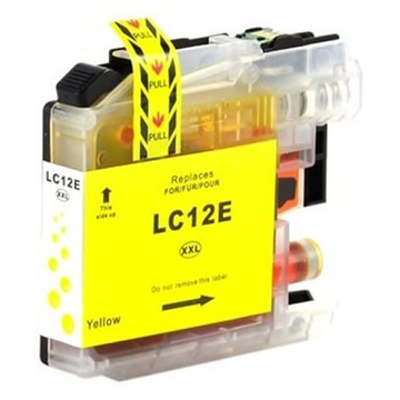 Brother LC12EY inktpatroon geel (Huismerk) 18,2 ml 1500 pag 