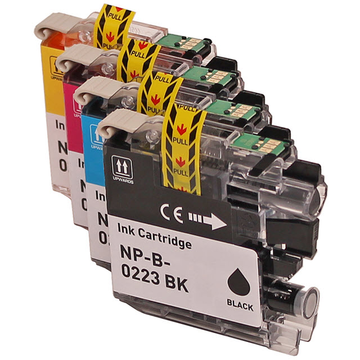 Brother LC221 PromoPack Set: 1x4 kleuren CMYK (Huismerk) 