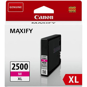 Canon PGI2500XL M inktpatroon magenta hoge capaciteit (Origineel) 1760 pag 