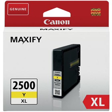Canon PGI2500XL Y inktpatroon geel hoge capaciteit (Origineel) 1760 pag 