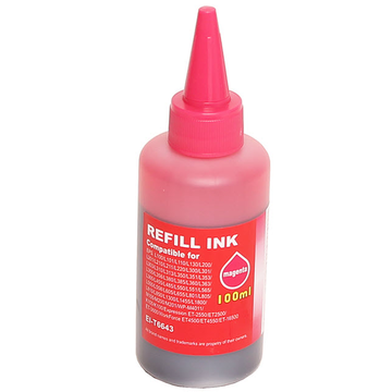 Epson T6643 EcoTank inktpatroon magenta (Huismerk) 