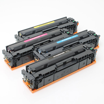 Compatible HP 203X PromoPack: Set: CF540X, CF541X, CF542X, CF543X: 1x4 kleuren hoge cap. CMYK (huismerk) 