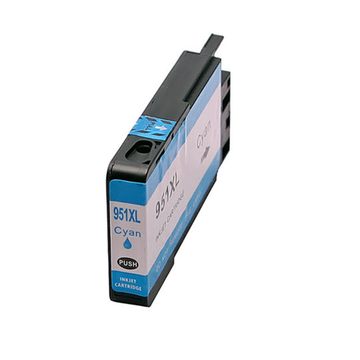 Compatible HP 951XL (CN046AE) inktpatroon cyaan, hoge capaciteit (Huismerk) 27 ml 