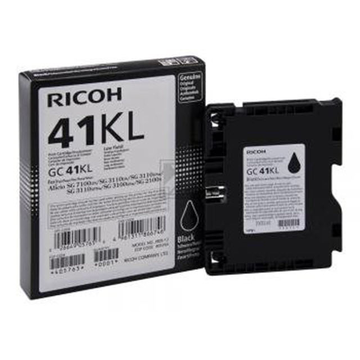 Ricoh GC41KL gel inktpatroon zwart (Origineel) 600 pag 