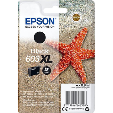 Epson 603XL inktpatroon zwart hoge capaciteit (Origineel) 