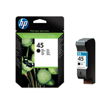 HP 45 (51645AE) inktpatroon zwart lage capaciteit (Origineel) 21 ml. 