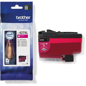 Brother LC427XLM inktcartridge magenta, hoge capaciteit (Origineel) 47 ml 