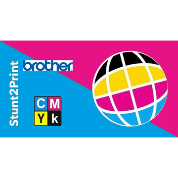 Brother LC3237XL Stunt2Print: Inktpatronen CMYK (2xBK+2xC+2xM+2xY) (Huismerk) 