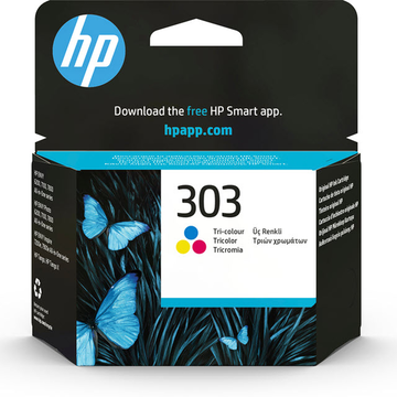 HP 303 (T6N01AE) inktpatroon kleur (Origineel) 4ml 