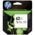 HP 62XL (C2P07A) inktpatroon kleur hoog volume (Origineel) 11,5 ml. 